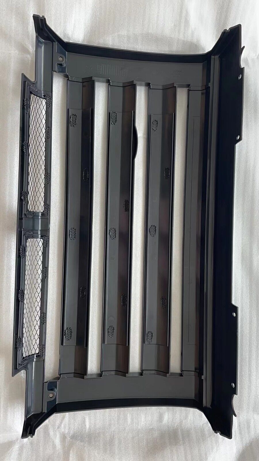 For Land Rover Defender Front Grille & Headlamp Cases SVX Style Gloss Black