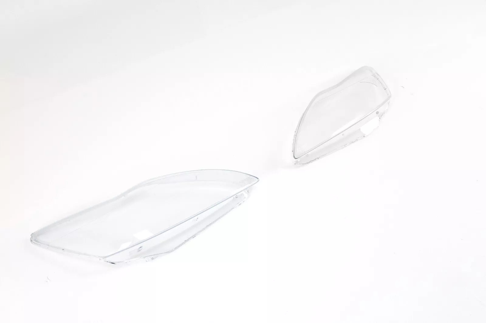 FOR FORD FOCUS MK2 FRONT HEADLIGHT LAMP LENS COVER LEFT RIGHT SIDE PAIR 2008-10