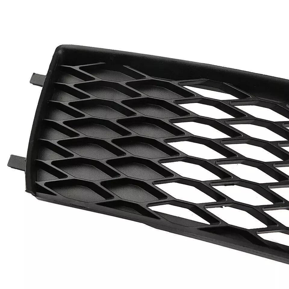 4PCS FRONT BUMPER FOG LIGHT COVER & GRILLE FOR AUDI Q7 4L S LINE 2010-2015