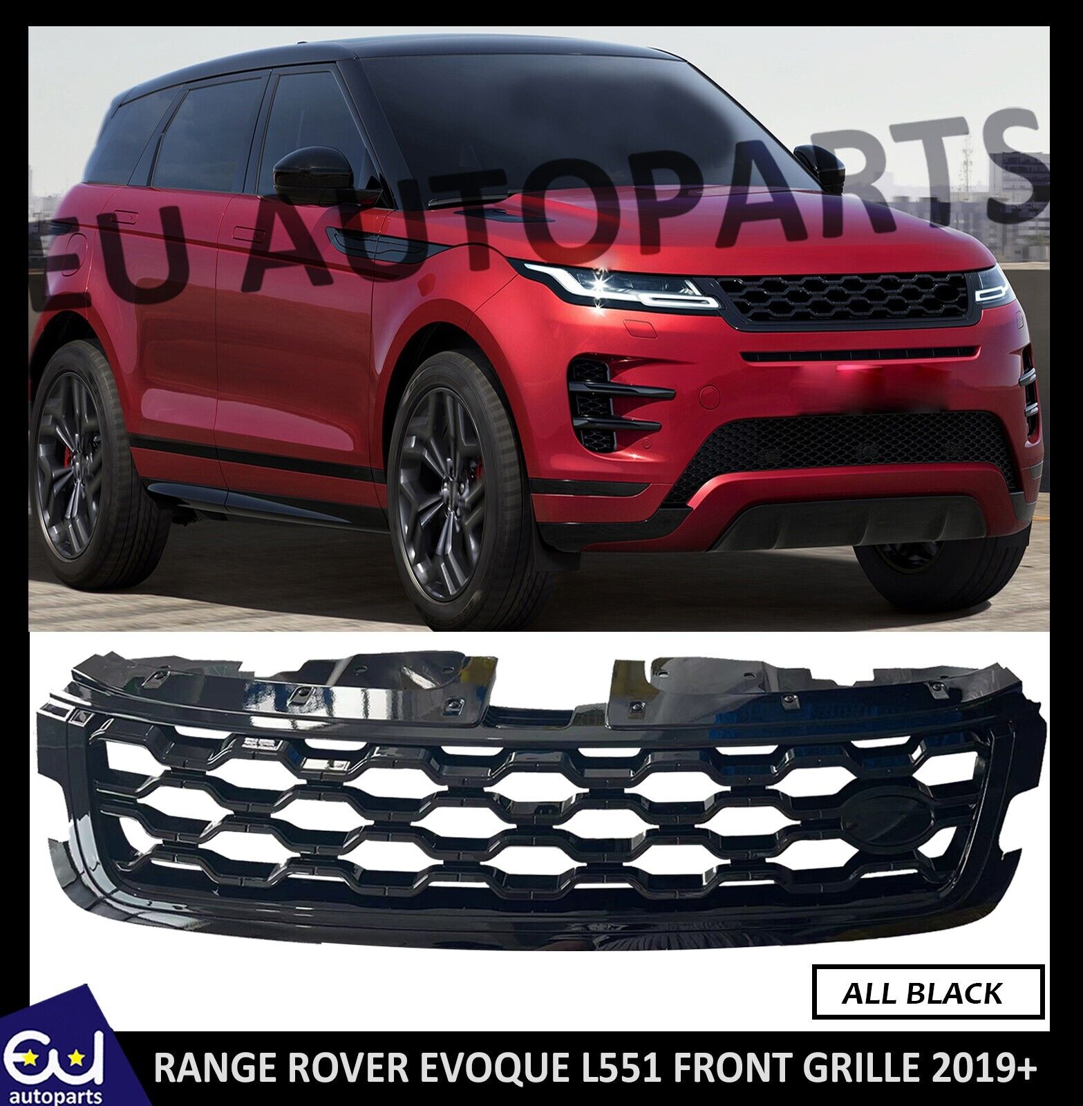 AUTOBIOGRAPHY STYLE FRONT BUMPER GRILL GRILLE FOR RANGE ROVER VOGUE L3