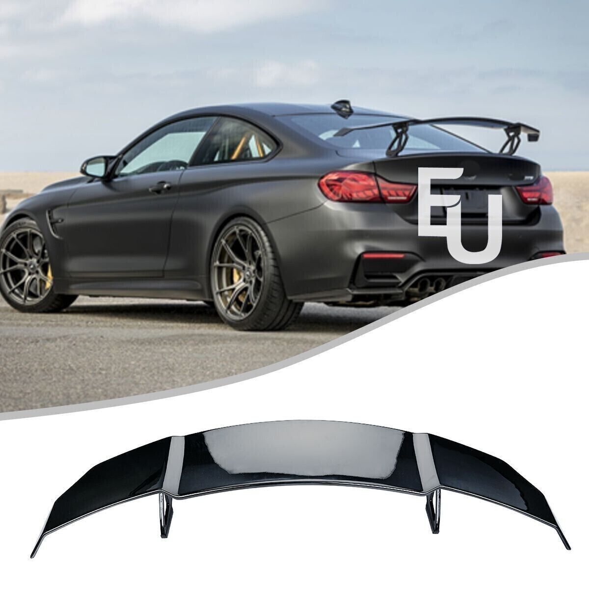 REAR BOOT TRUNK WING UNIVERSAL SPOILER FOR MERCEDES C E CLA CLASS C63 E63 CLA45