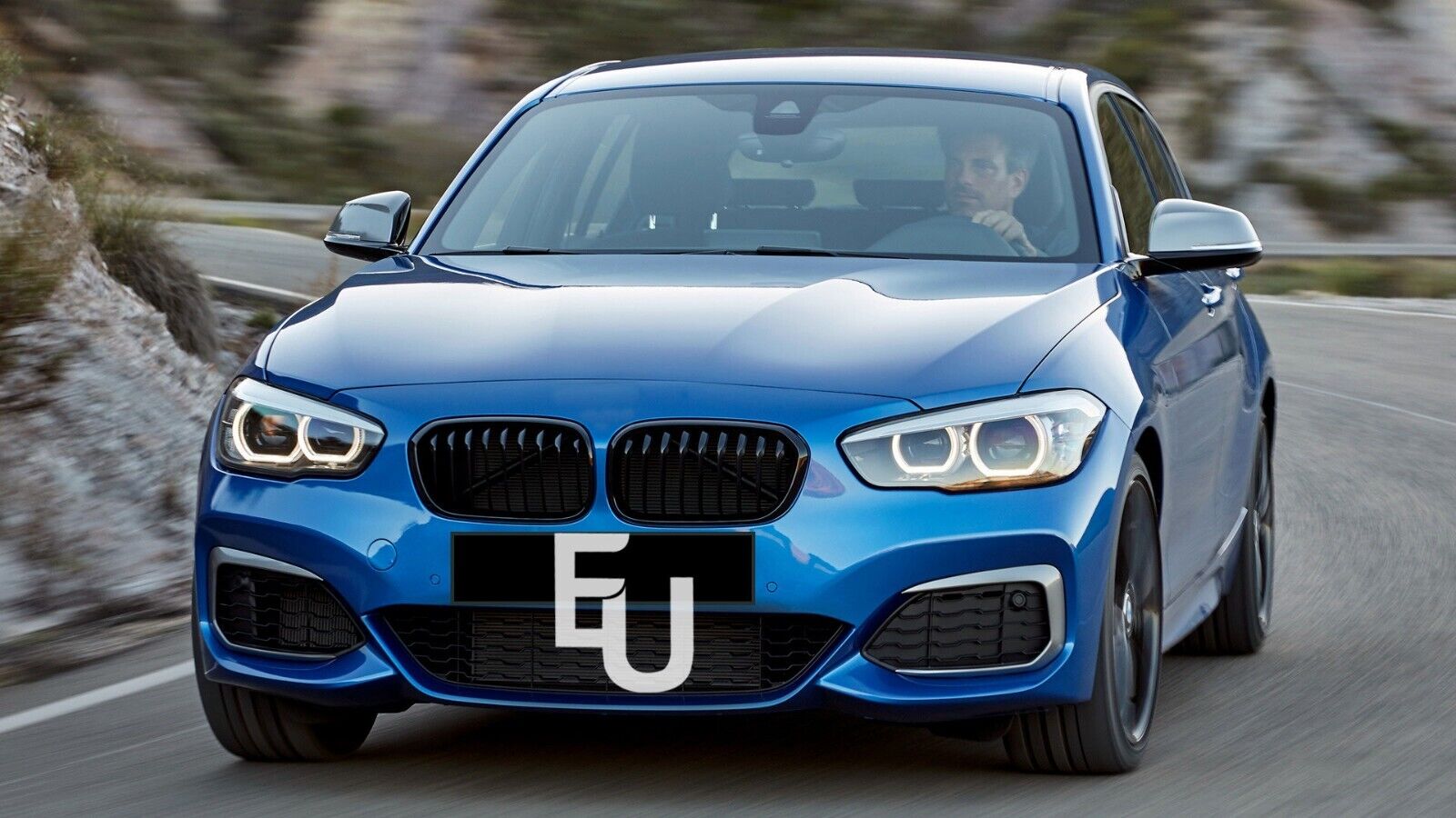 FOR BMW 1 SERIES F20 F21 15-19 LCI RIGHT DRIVER SIDE HEADLIGHT COVER LENS CLEAR