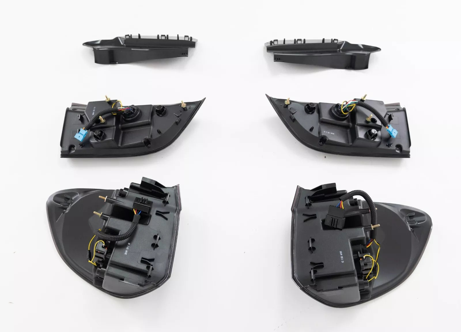 FOR BMW X5 F15 2013-2018 PAIR GTS LED BLACK SMOKED ANIMATION TAIL LIGHTS LAMP