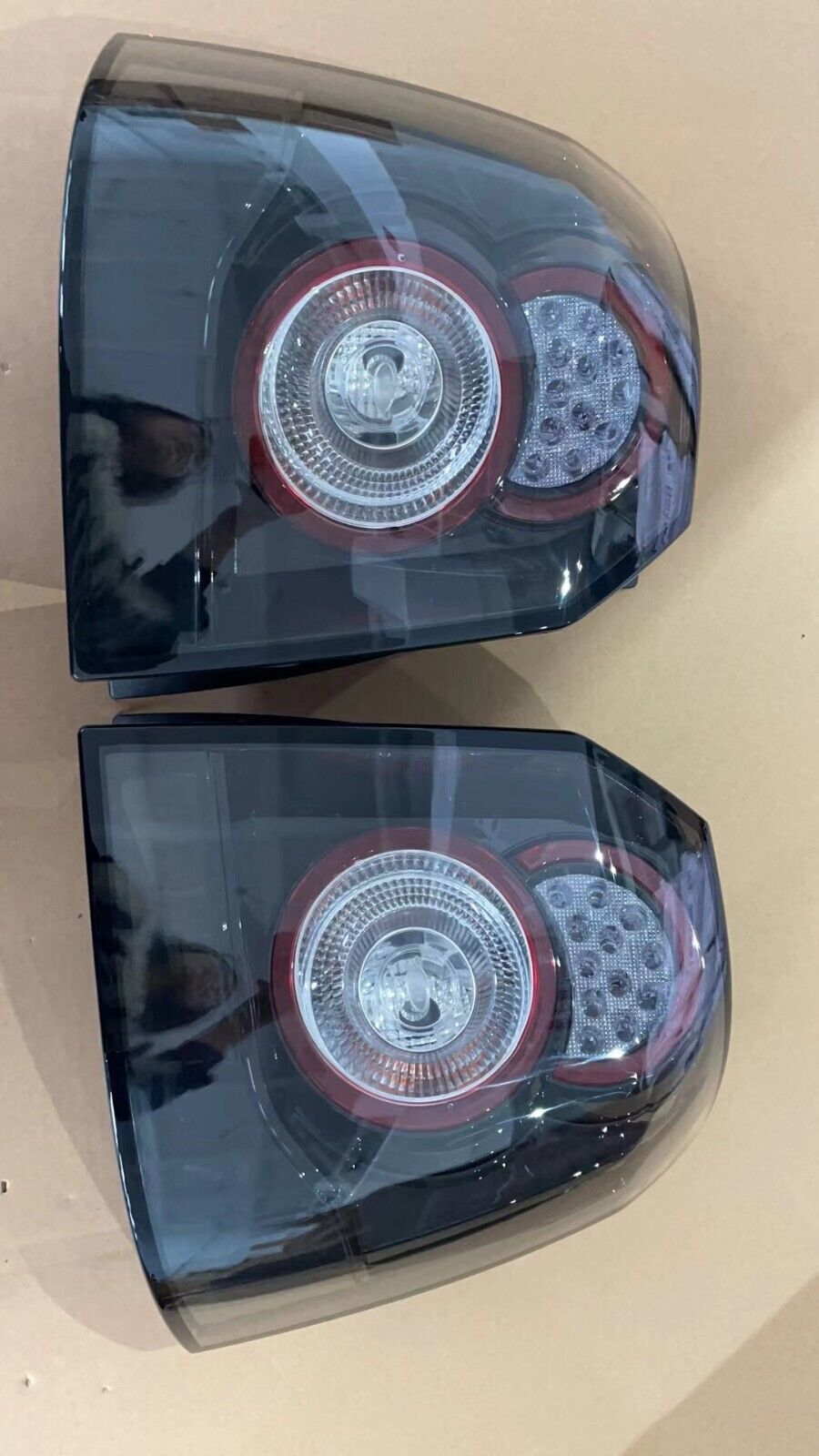 Black LED Rear light for Freelander 2 2012-14 style for 2007-12 tail lamp smoked