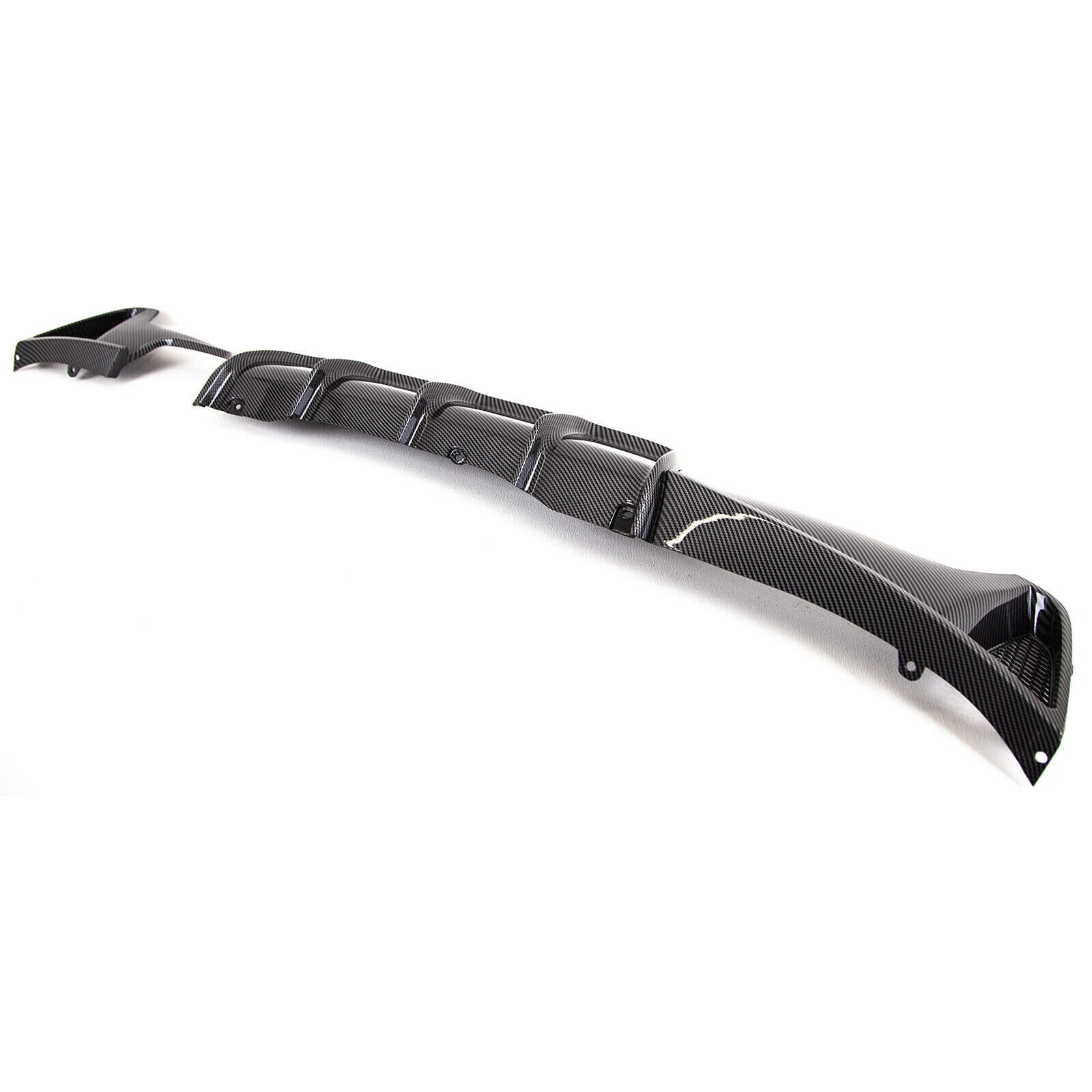 MP STYLE TWIN REAR DIFFUSER FOR BMW 4 SERIES F32 F33 F36 CARBON LOOK 2013-2020
