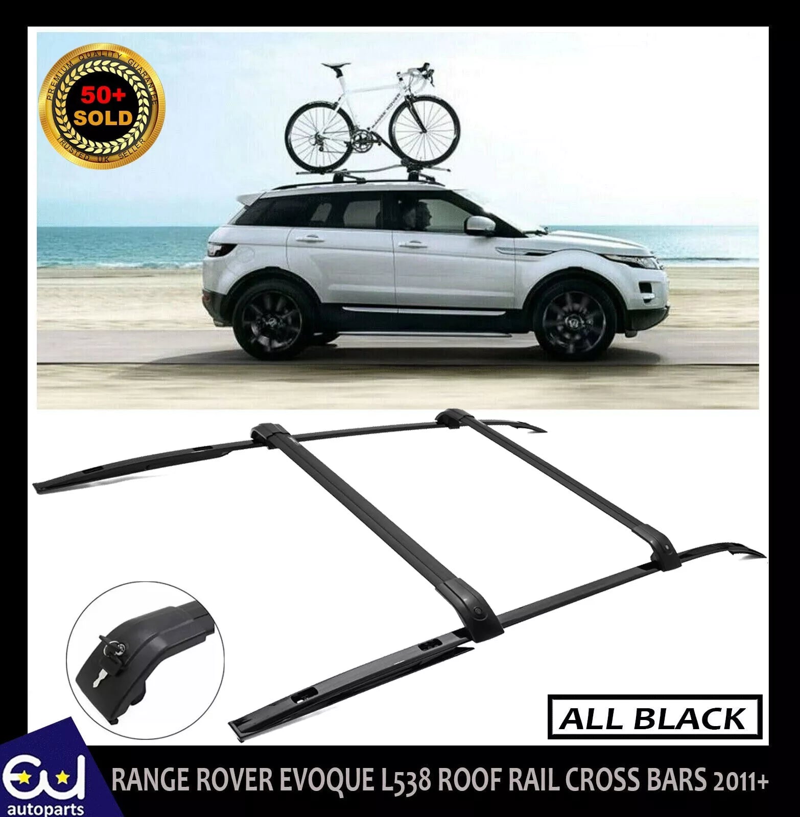 Range rover evoque roof rails hotsell