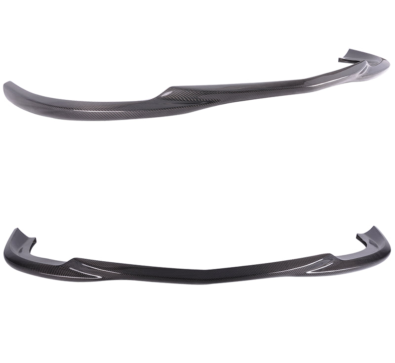 FOR MERCEDES C CLASS S204 W204 C204 AMG STYLE CARBON FIBRE FRONT LIP SPLITTER