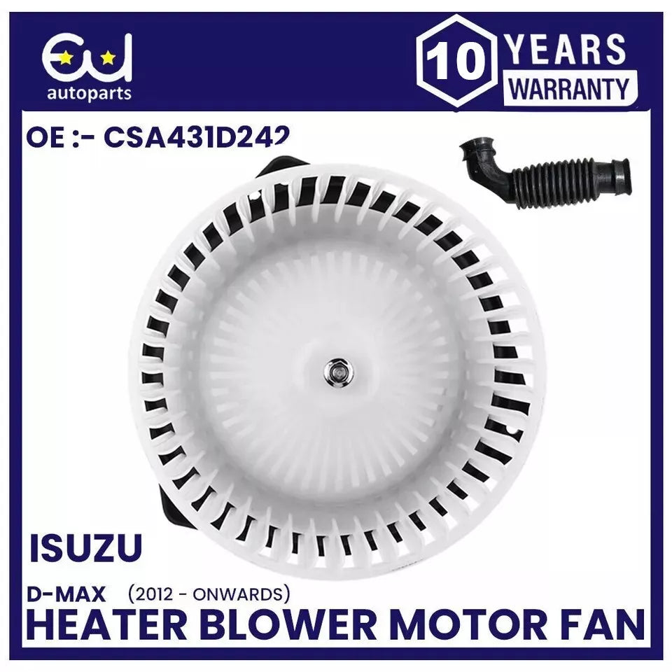 HEATER BLOWER MOTOR FAN FOR ISUZU D-MAX II MK2 1.9 2.5 DIESEL 8981394270 2012-ON
