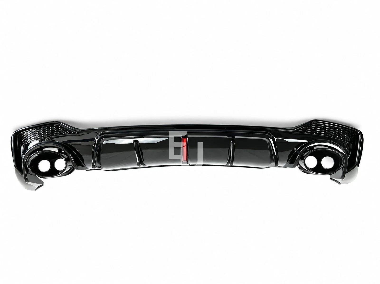FOR AUDI Q3 F3 SQ3 SUV S-LINE RSQ3 LOOK REAR DIFFUSER W/LED TAILPIPES 2019-2025