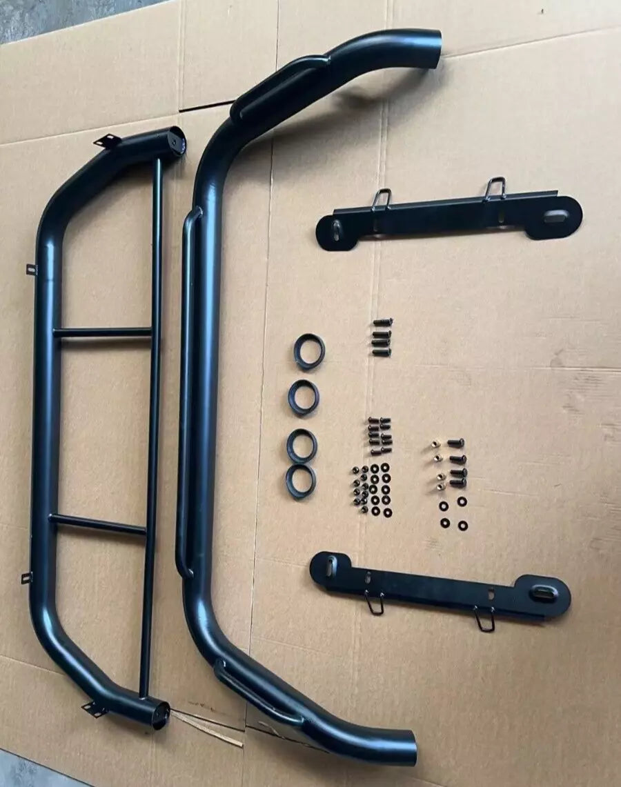 HEAVY DUTY BLACK IRON ROLL BAR FOR TOYOTA HILUX REVO MK8 2015+ DOUBLE CAB PICKUP