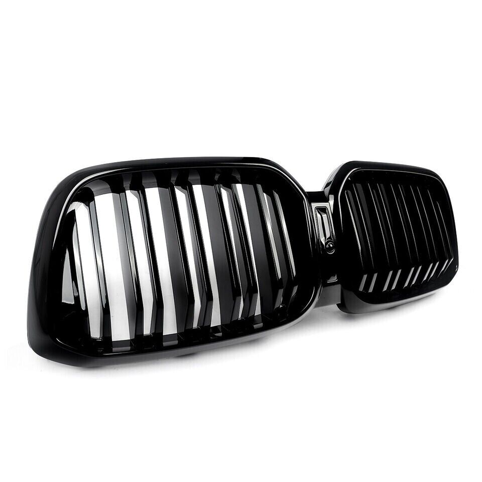FOR BMW X3 G01 X4 G02 LCI GLOSS FRONT KIDNEY GRILLE GRILL DUAL TWIN FACELIFT 22+