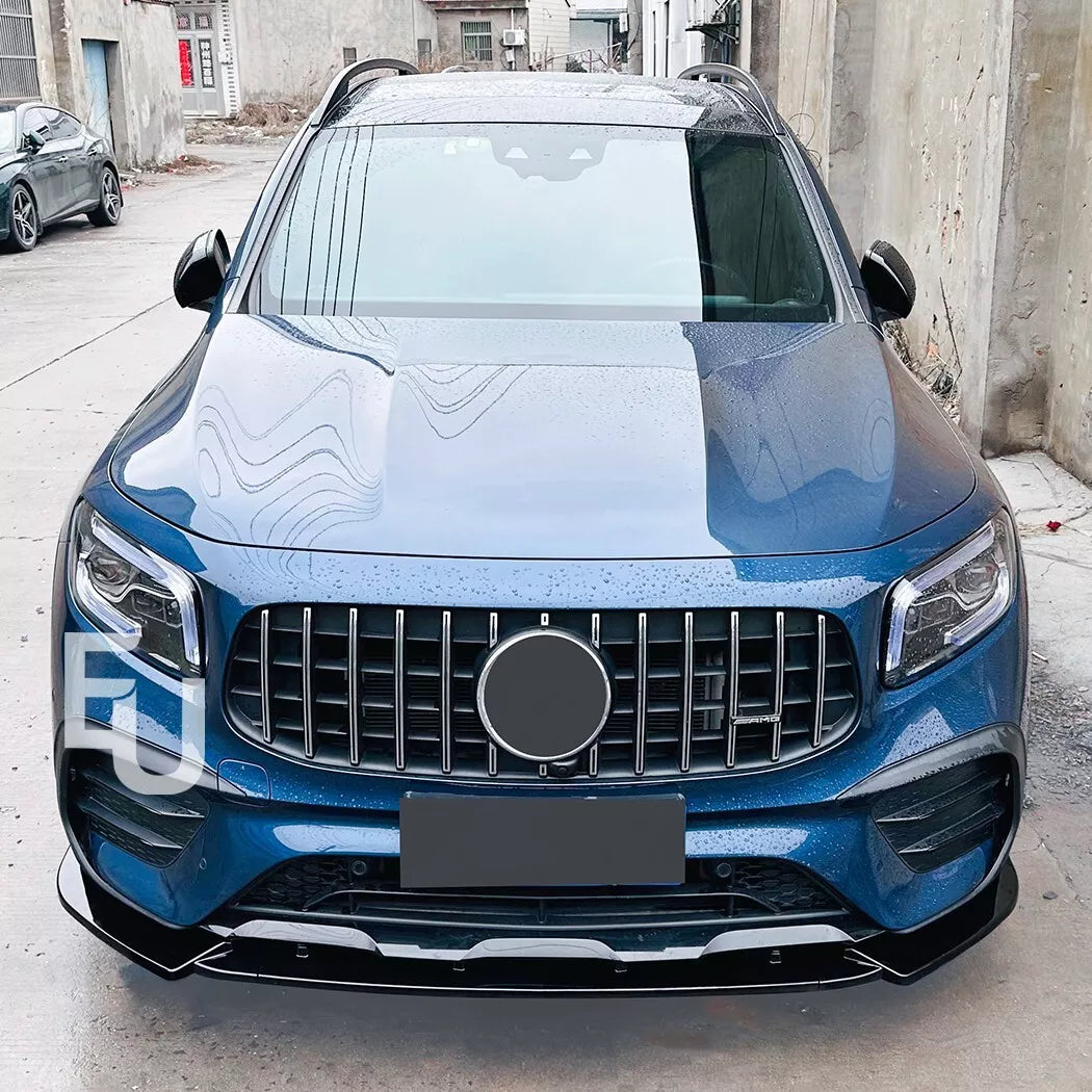 FOR MERCEDES BENZ GLB CLASS X247 GLB35 AMG LINE FRONT SPLITTER LIP BUMPER 19-23