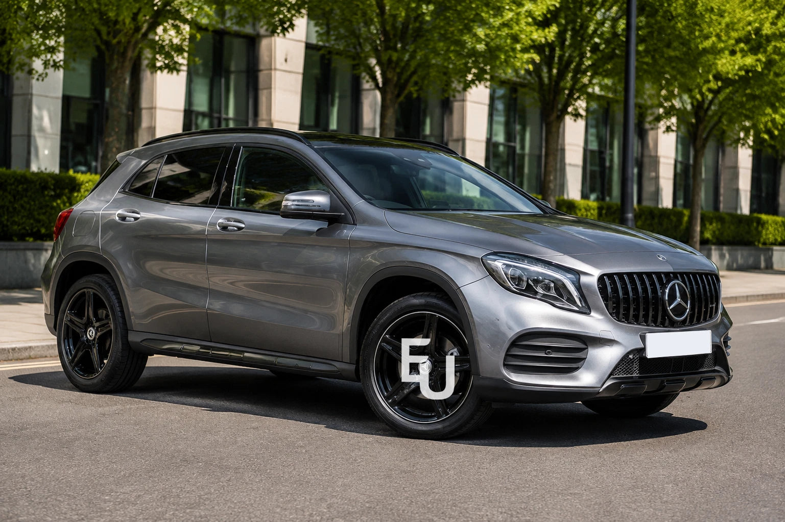 MERCEDES-BENZ GLA W156 X156 2017-2019 FRONT BUMPER BODYKIT WITH GRILLES AMG LINE
