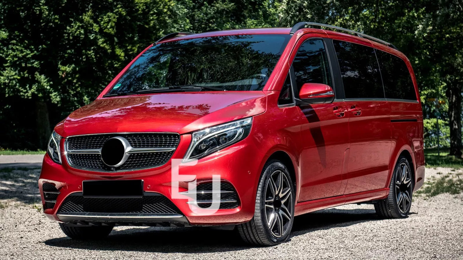 FOR MERCEDES VITO W447 BLACK CHROME DIAMOND STYLE SILVER GRILL GRILLE 2015-2019