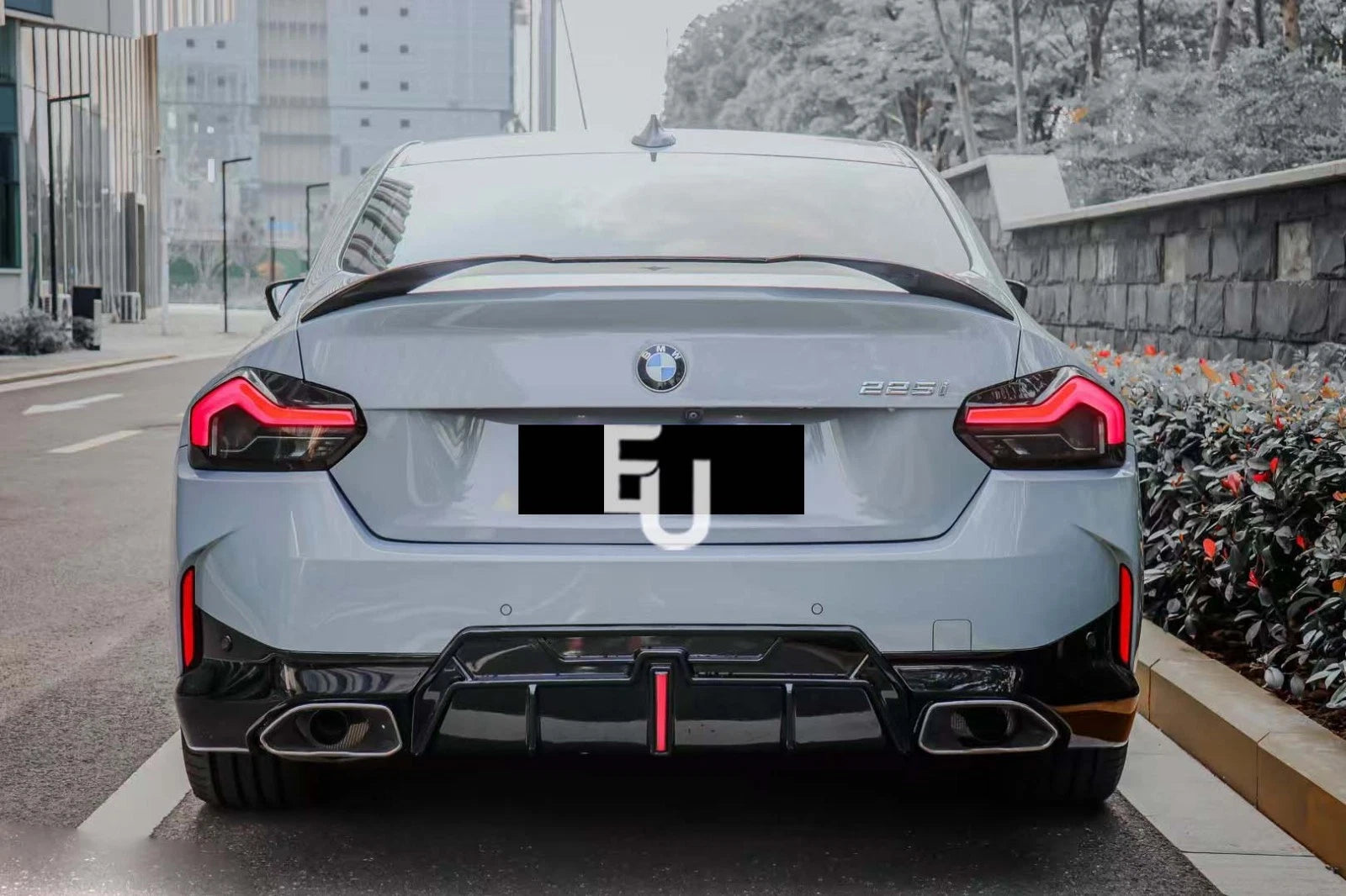 FOR BMW 2 SERIES G42 COUPE BODYKIT FRONT SPLITTER REAR SPOILER DIFFUSER BODY KIT