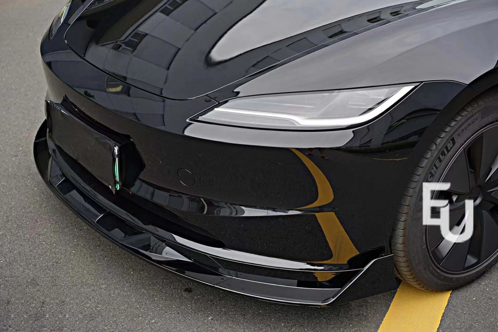 BRAGE DESIGN AERO BODY KIT FRONT SPLITTER REAR DIFFUSER FOR TESLA MODEL 3 2017+