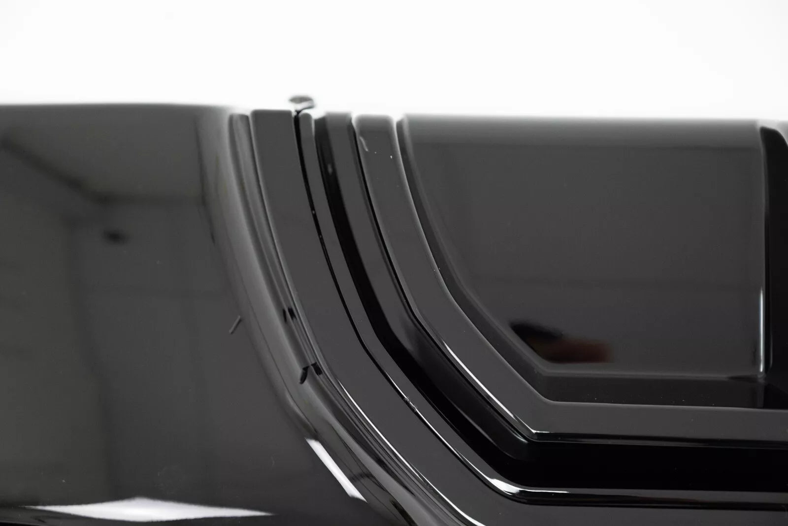 FOR BMW 1 SERIES F40 REAR LED DIFFUSER M SPORT SINGLE EXHAUST GLOSS BLACK 2019+