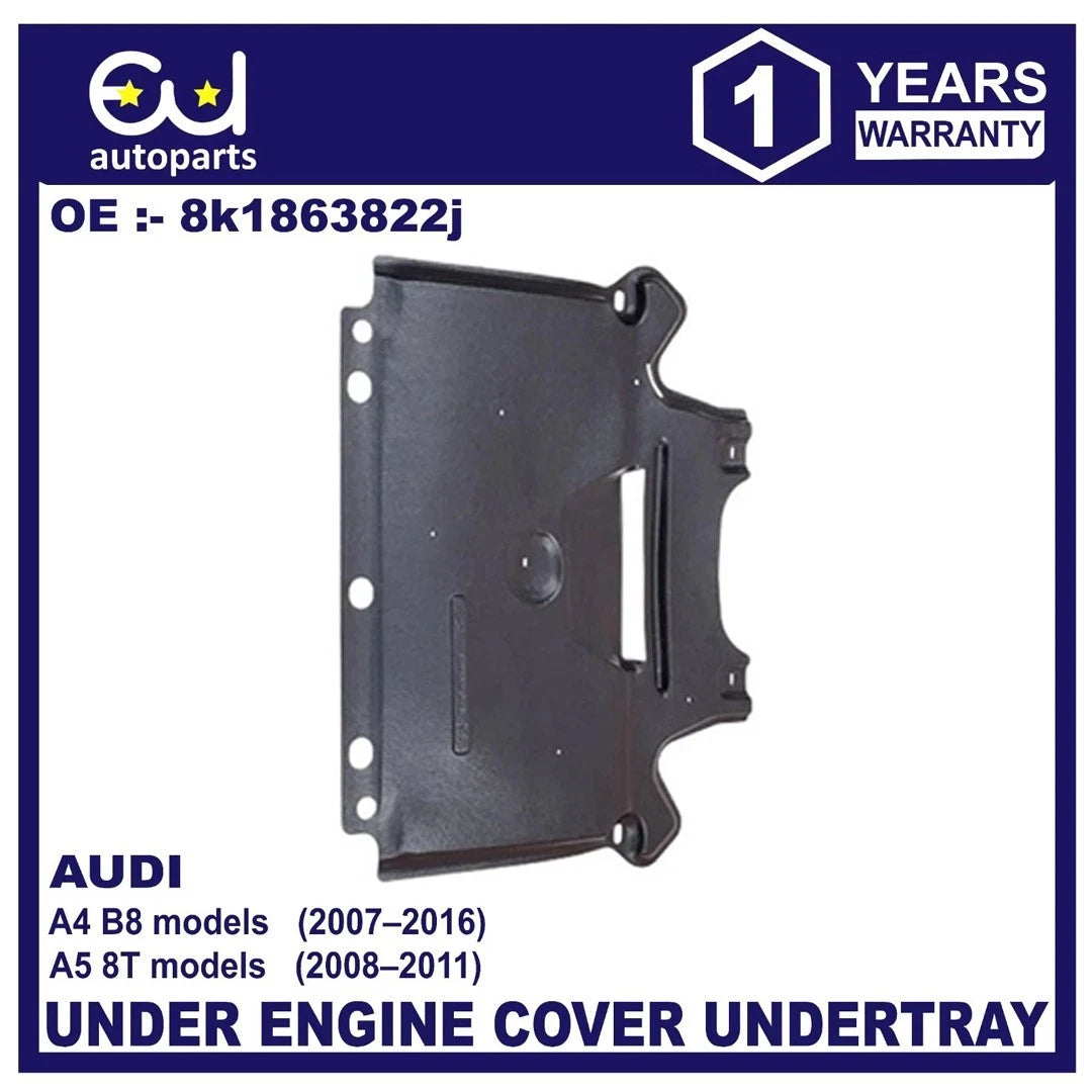 UNDER ENGINE COVER UNDERTRAY FOR AUDI A4 B8 2007-2016 A5 8T 2008-2011 8K1863822S
