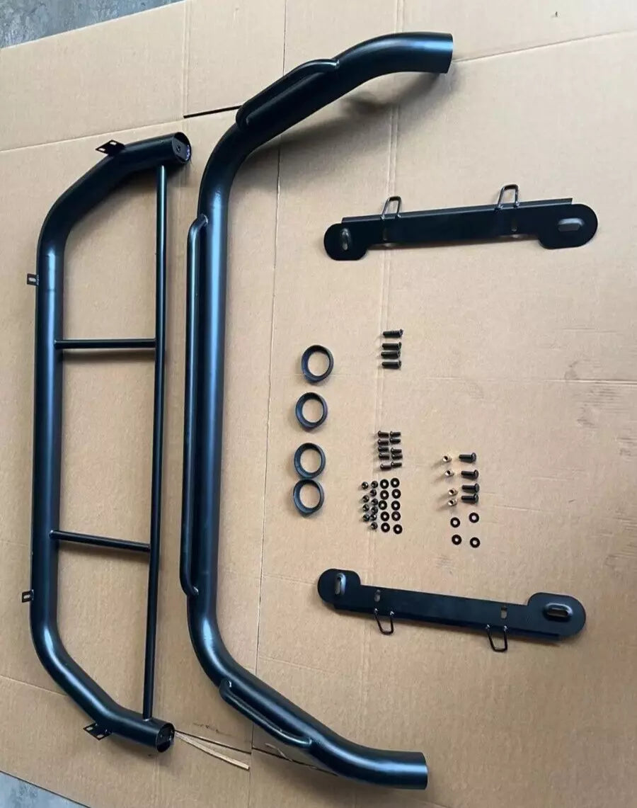 BLACK TEXTURED DOUBLE CAB PICKUP IRON ROLL BAR FOR NISSAN NAVARA NP300 D23 2016+