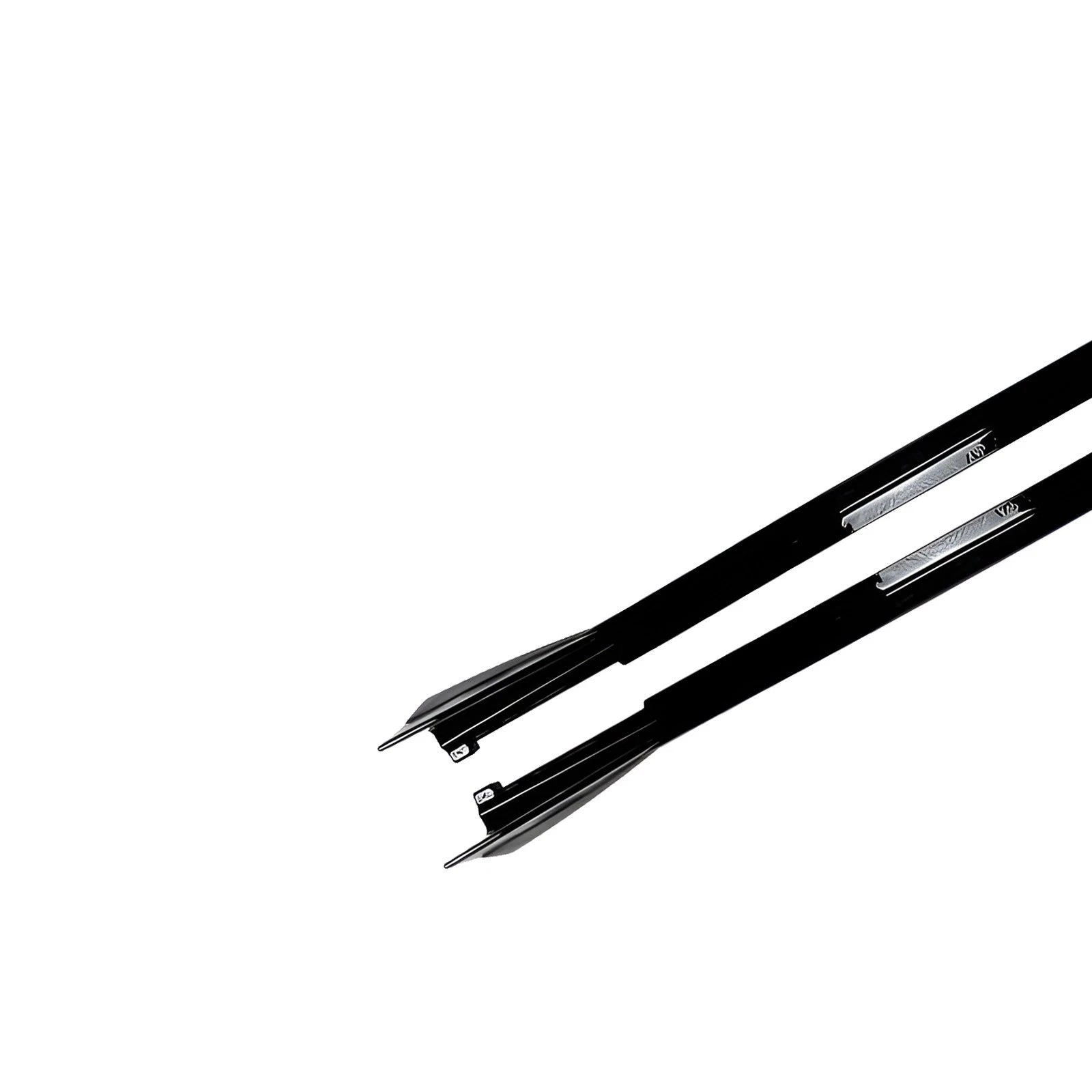 FOR MAZDA MX-5 MIATA NC SIDE SKIRTS EXTENSION BLADES LIP GLOSS BLACK 2005-2015