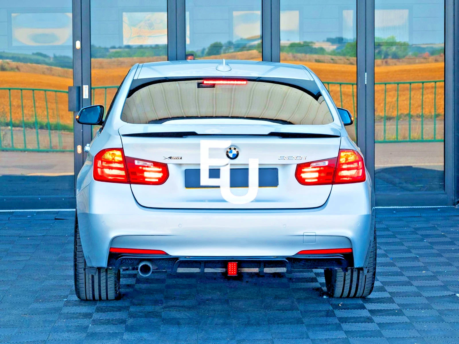 FRONT LIP SPLITTER REAR LED DIFFUSER BODYKIT FOR BMW 3 SERIES F30 MP BODY KIT