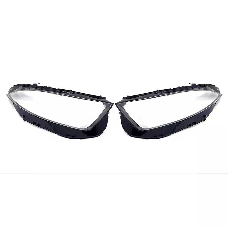 FOR MERCEDES CLS W257 2018+ LEFT RIGHT SIDE PAIR HEADLIGHT LENS HEADLAMP COVER