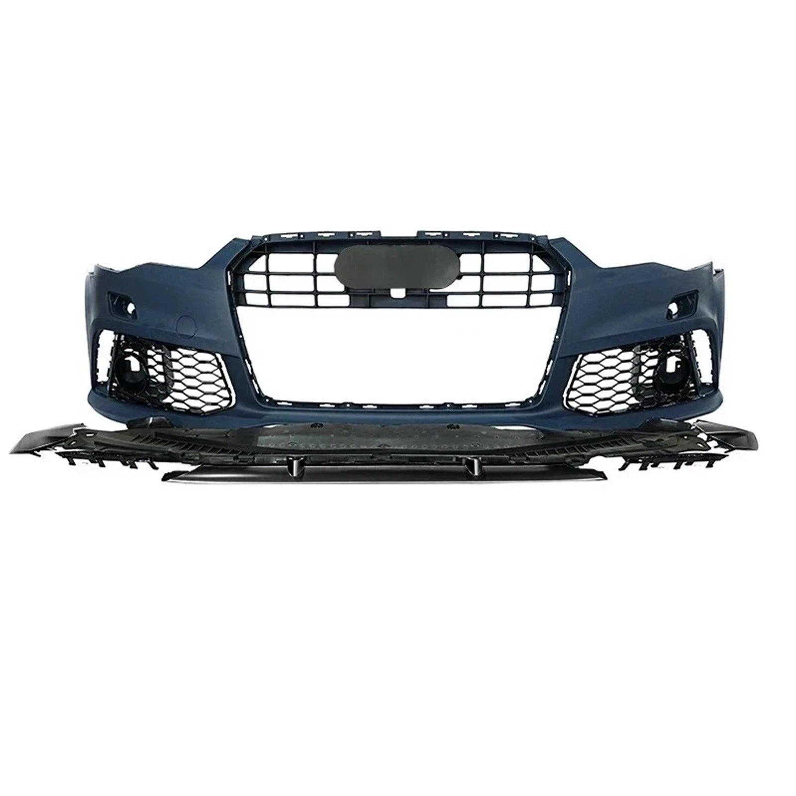 FOR AUDI A6 RS6 STYLE FRONT BUMPER BODYKIT CONVERSION PRIMED C7 FACELIFT 15-18