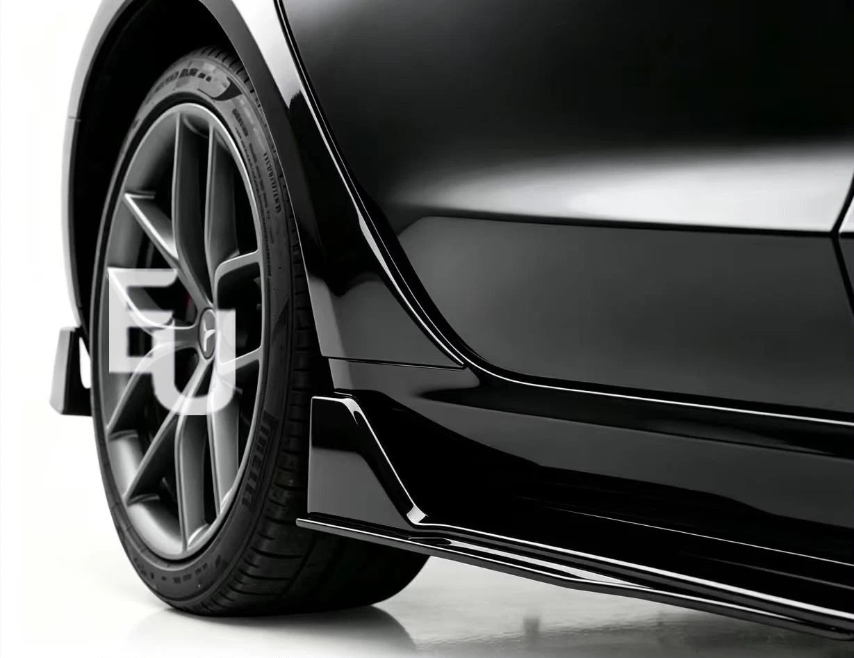 BRAGE DESIGN WIDE BODY AERO BODY KIT WHEEL ARCH FRONT SPLITTER FOR TESLA MODEL 3