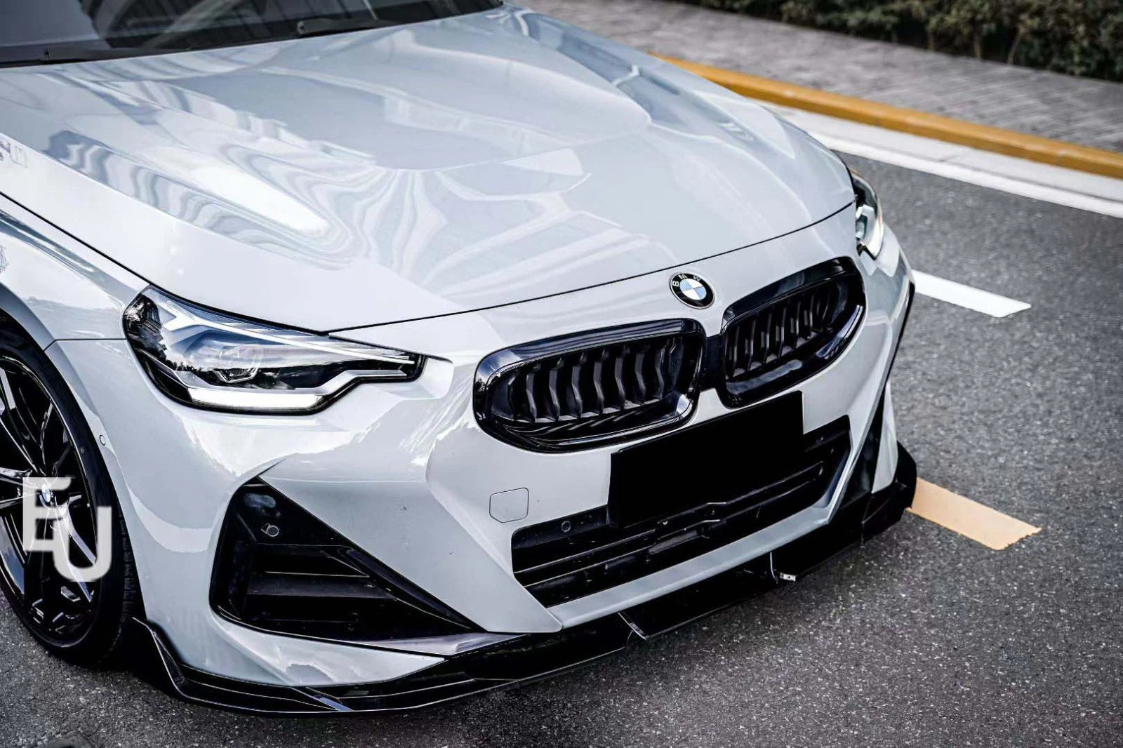FOR BMW 2 SERIES G42 COUPE BODYKIT FRONT SPLITTER REAR SPOILER DIFFUSER BODY KIT