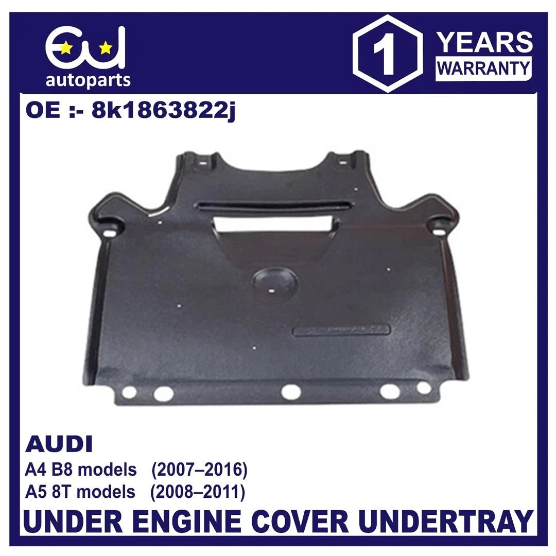 UNDER ENGINE COVER UNDERTRAY FOR AUDI A4 B8 2007-2016 A5 8T 2008-2011 8K1863822S