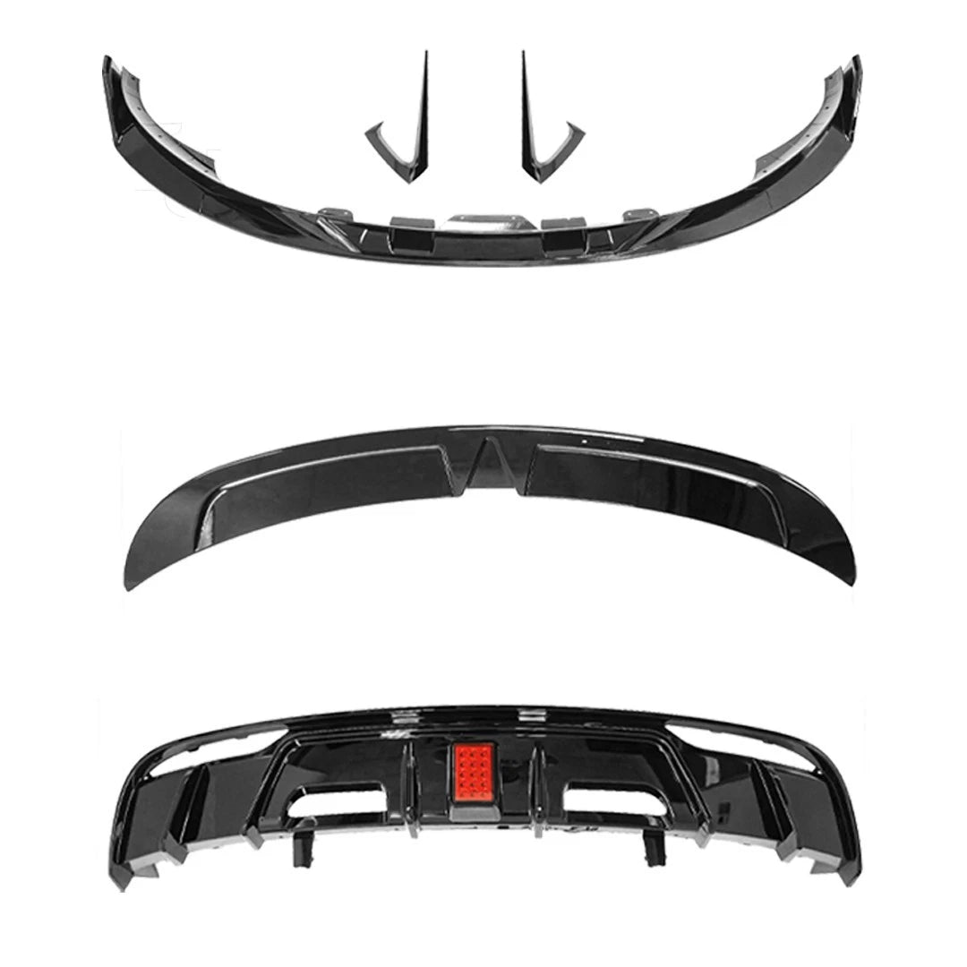 BRAGE DESIGN BODY KIT FRONT SPLITTER REAR DIFFUSER FOR TESLA MODEL 3 LCI 2024+
