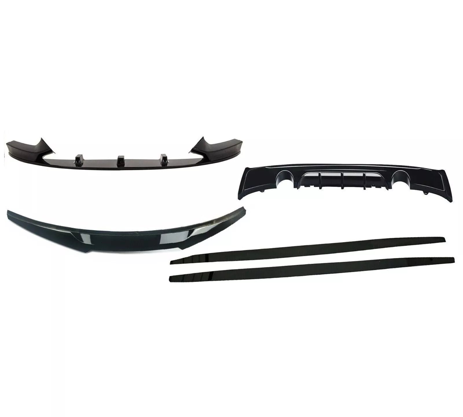 REAR DIFFUSER FOR BMW 2 SERIES F22 F23 MP BODYKIT BODYKIT FRONT SPLITTER SPOILER