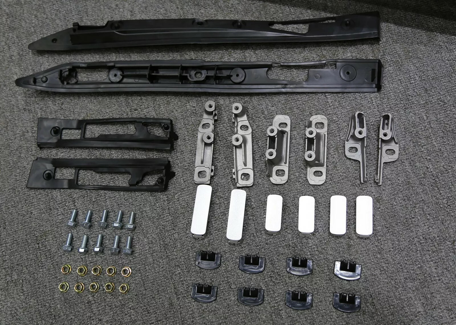 FOR LAND ROVER DISCOVERY SPORT L550 BLACK ROOF RAILS BARS KIT OEM STYLE 2014+