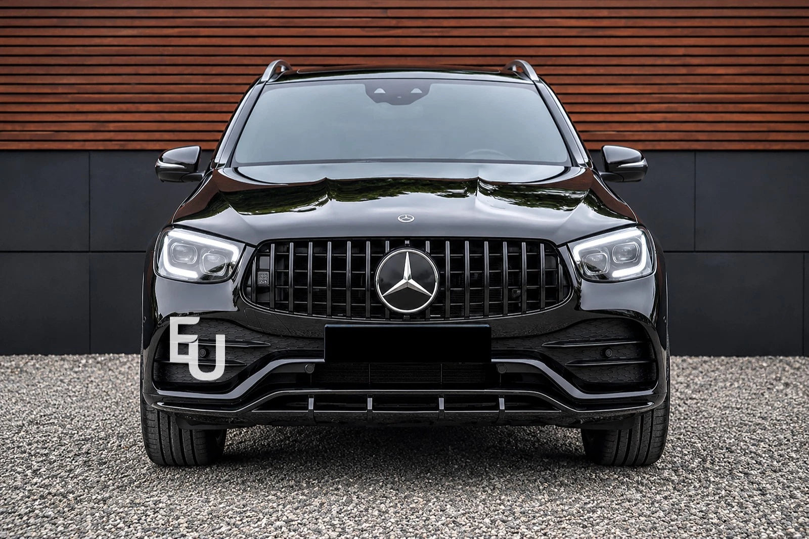PANAMERICANA GT STYLE FRONT GRILLE GRILL FOR MERCEDES GLC X253 C253 LCI 2019-23