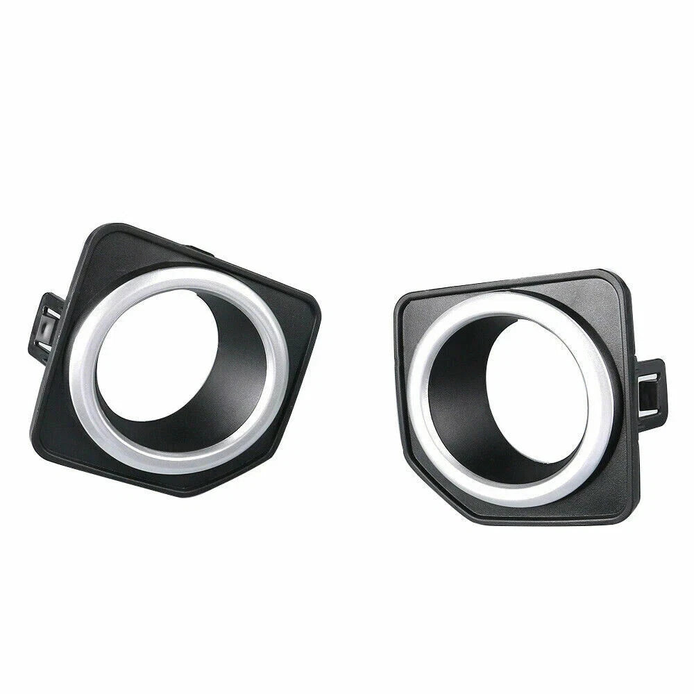 CHROME FRONT FOG LIGHT LAMP BEZEL COVER FOR LAND ROVER DISCOVERY 4 L319 2015-18