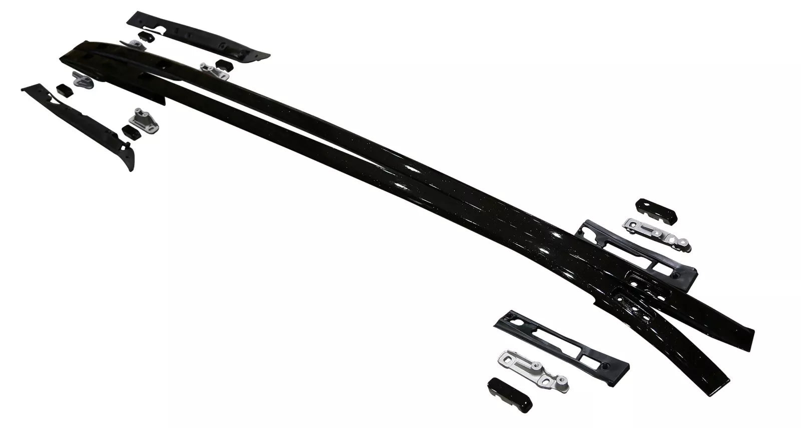 FOR LAND ROVER DISCOVERY SPORT L550 BLACK ROOF RAILS BARS KIT OEM STYLE 2014+