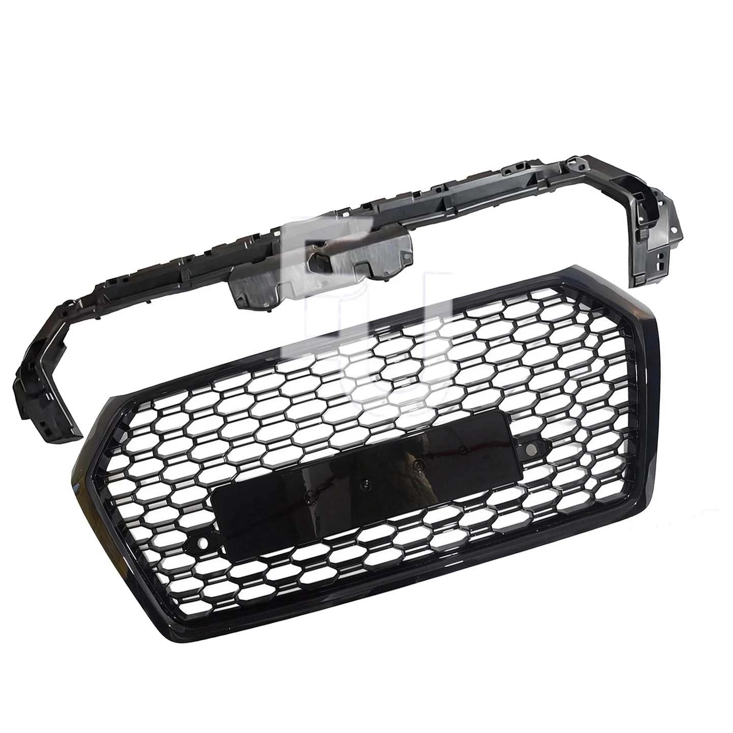 'RSQ5 STYLE' FRONT BUMPER HONEYCOMB GRILLE FOG GRILLE FOR AUDI Q5 SQ5 FY 17-20