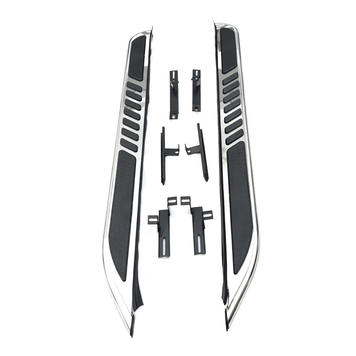 MONSOON STYLE SIDE STEPS RUNNING BOARD FOR AUDI Q5 2009-2016 NEW ALUMINIUM