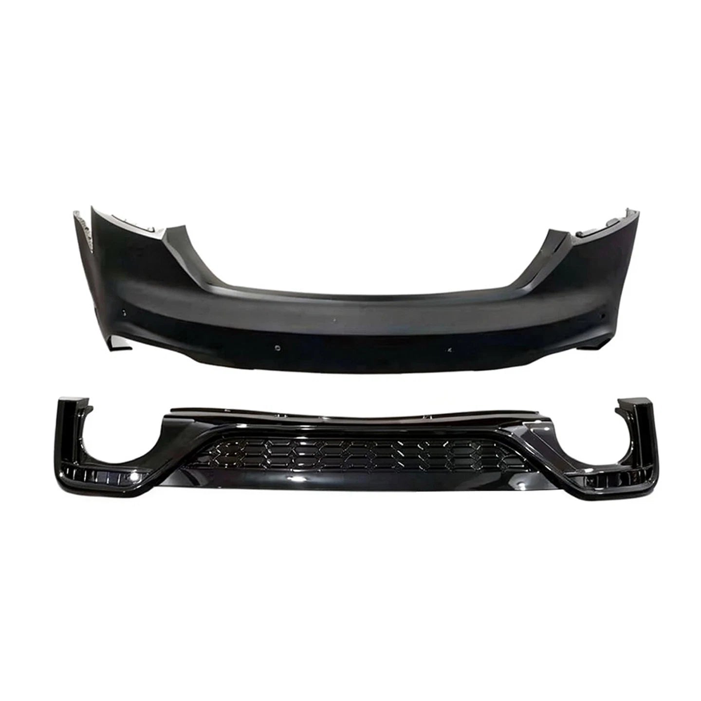 AUDI A5 F5 B9 SPORTBACK REAR BUMPER DIFFUSER TIPS RS5 BODYKIT PRIMED 2017-2019
