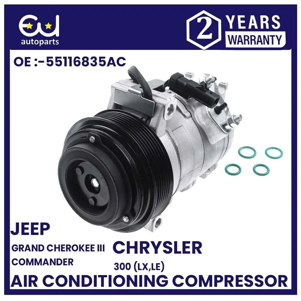 AIR CONDITIONING A/C COMPRESSOR FOR JEEP GRAND CHEROKEE 3.0 CRD WK CHRYSLER 300C
