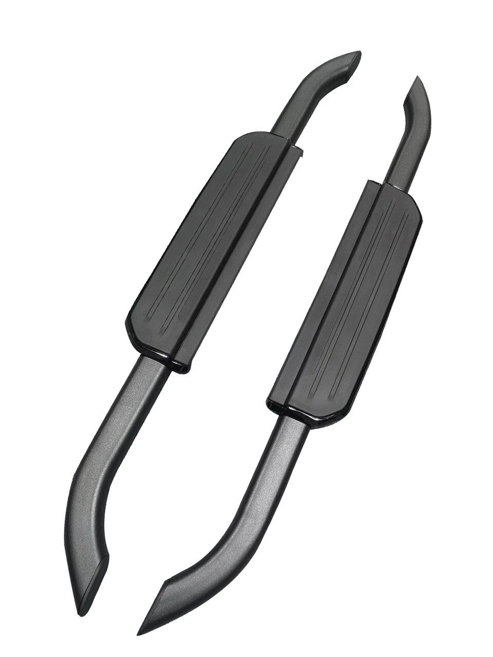 FOR LAND ROVER DEFENDER 90 L663 RUNNING BOARD SIDE STEPS BLACK EDITION 2020+