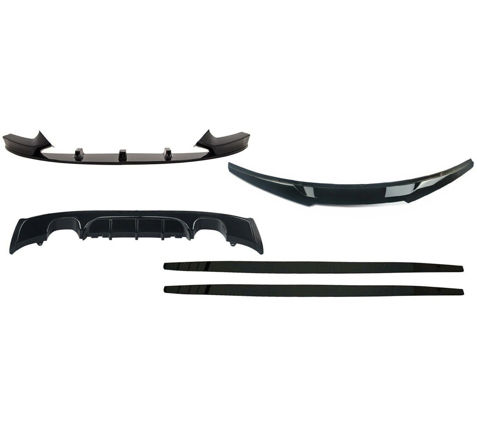 FOR BMW 2 SERIES F22 F23 MP STYLE FRONT SPLITTER REAR DIFFUSER BODYKIT BODY KIT