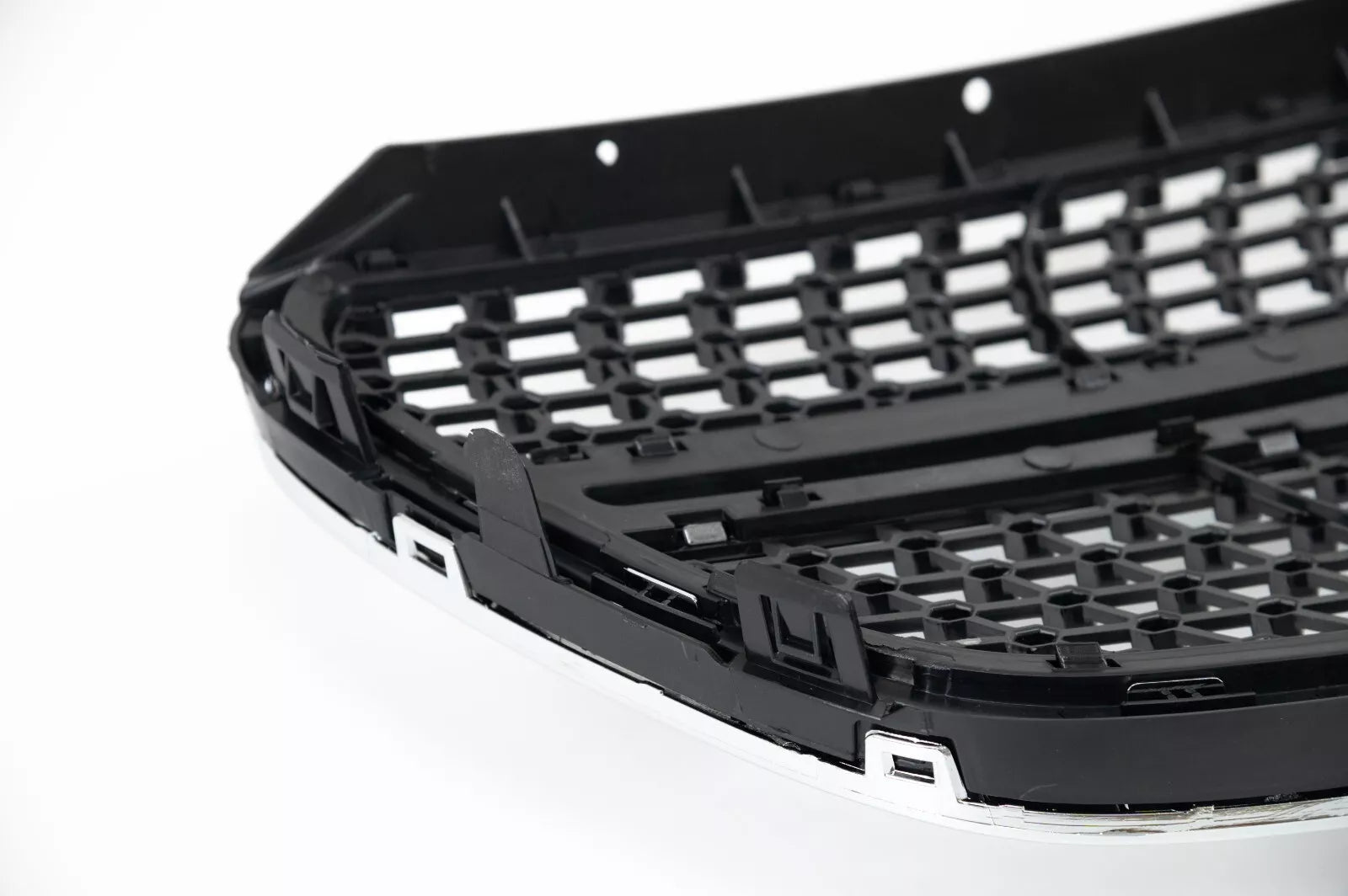 FOR MERCEDES VITO W447 BLACK CHROME DIAMOND STYLE SILVER GRILL GRILLE 2015-2019