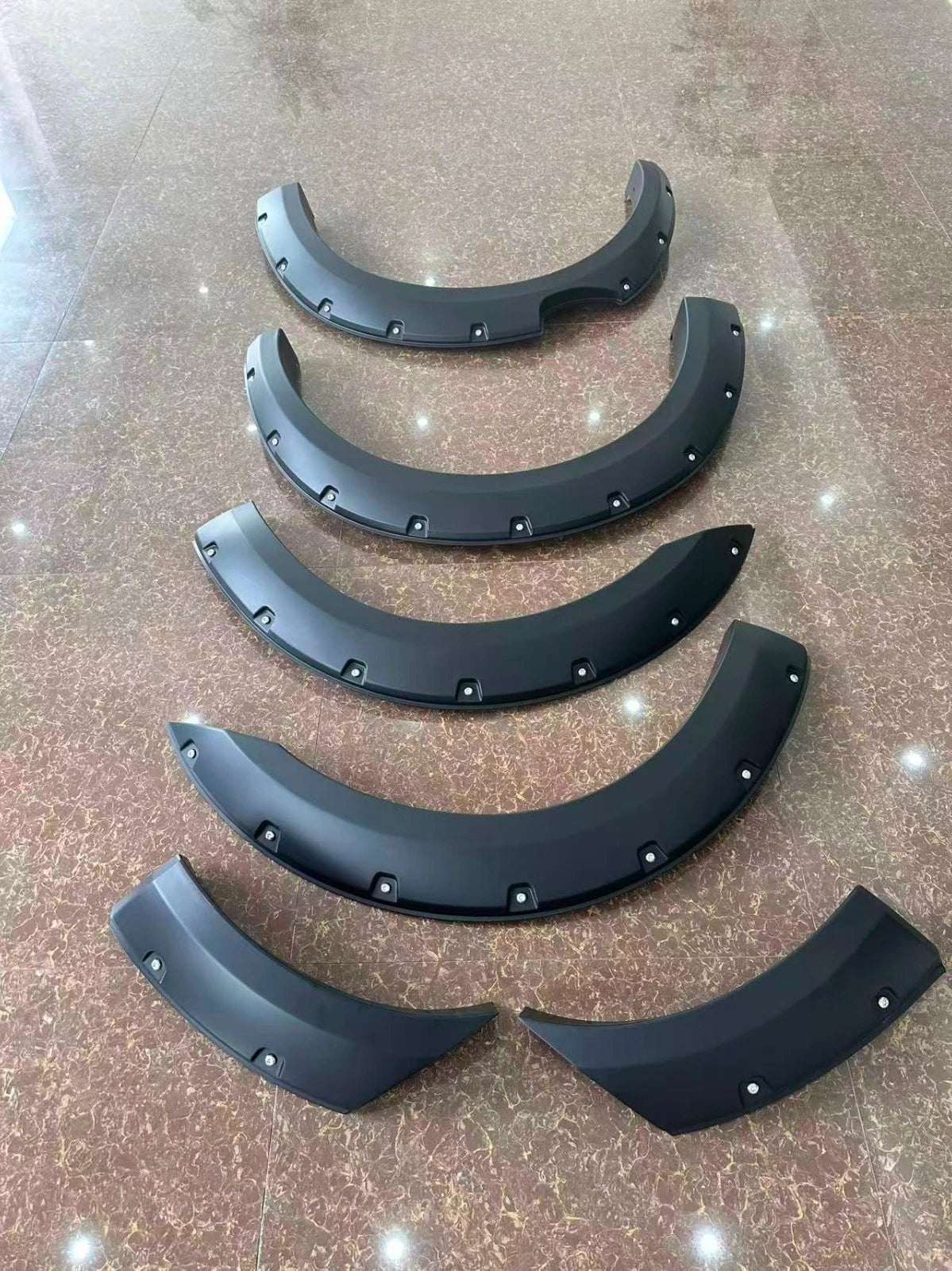 FOR FORD RANGER T6 PX WIDE BODY MATTE FRONT REAR WHEEL ARCH FENDER FLARE 2011-15