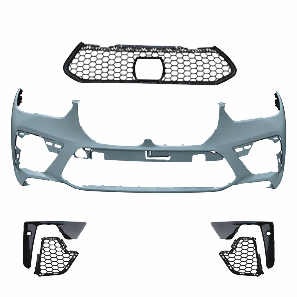 X5M F95 CONVERSION FRONT BUMPER BODYKIT W/WHEEL ARCHES GRILLE FOR BMW G05 18-22