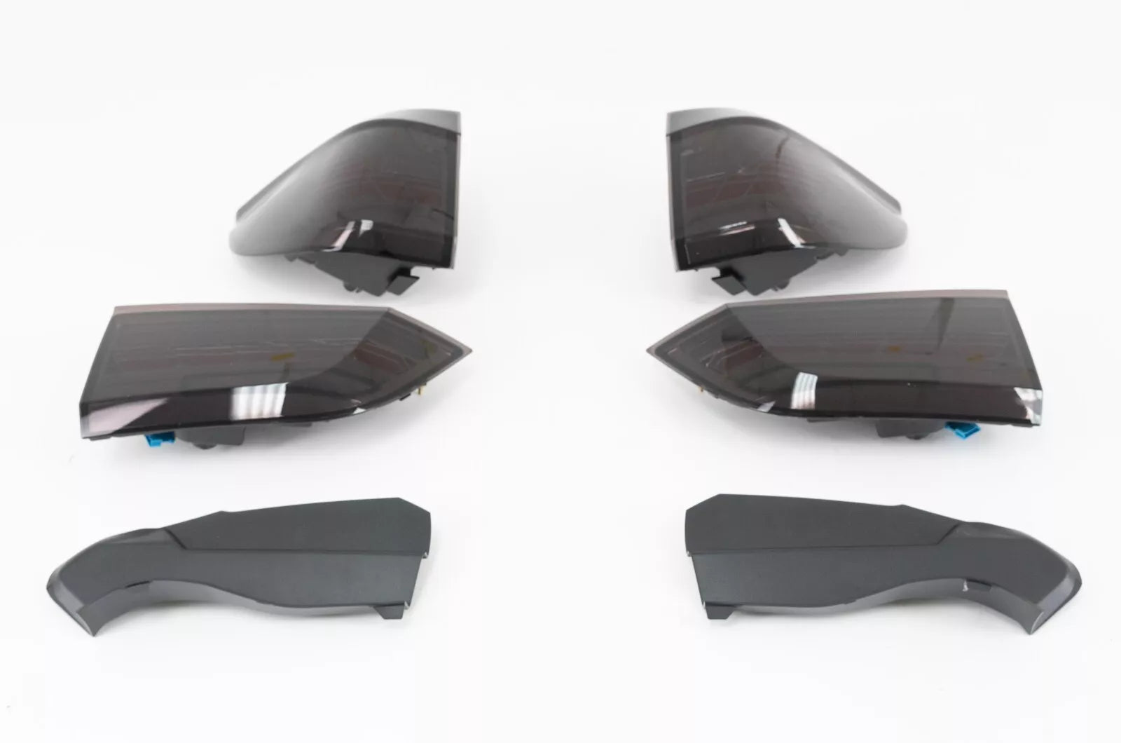 FOR BMW X5 F15 2013-2018 PAIR GTS LED BLACK SMOKED ANIMATION TAIL LIGHTS LAMP