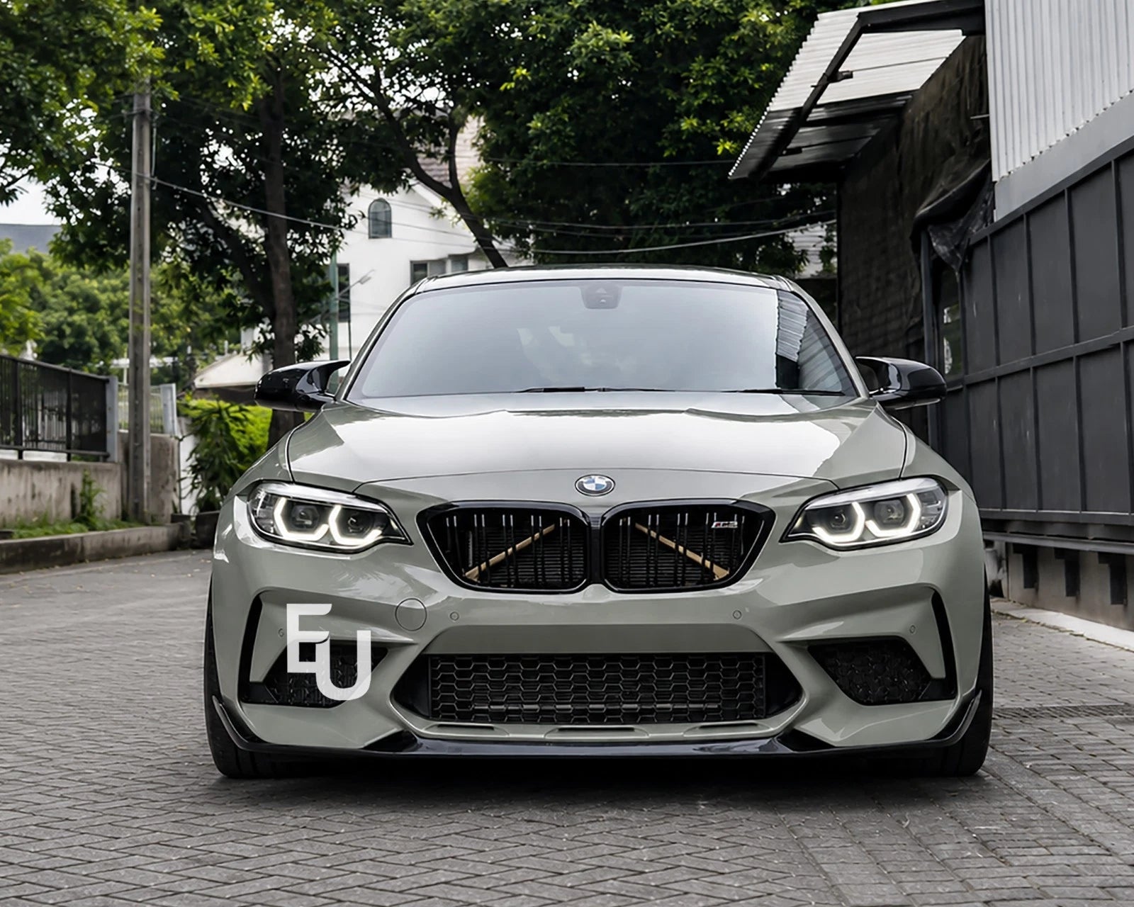 M2 COMPETITION FRONT SPLITTER FOR AFTERMARKET M2C FRONT BUMPER FOR BMW F22 F23