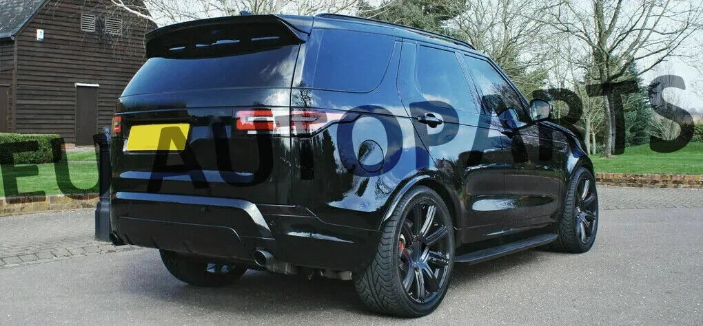 FOR LAND ROVER DISCOVERY 5 L462 SIDE STEPS RUNNING BOARDS 100% LEQUER BLACK 16+