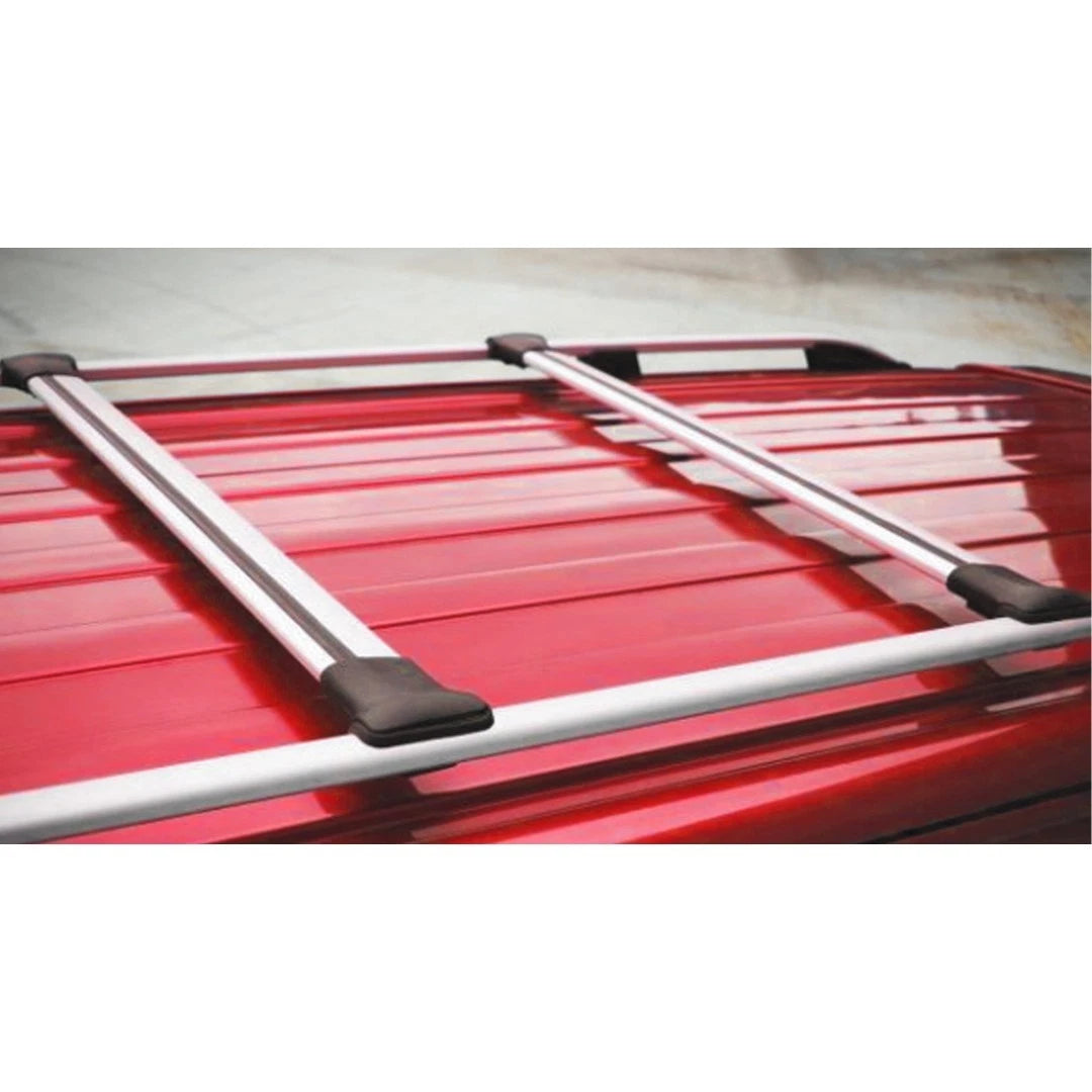 FOR FIAT DOBLO 2001-10 CROSS BARS SET ROOF RACK RAILS SWB SILVER