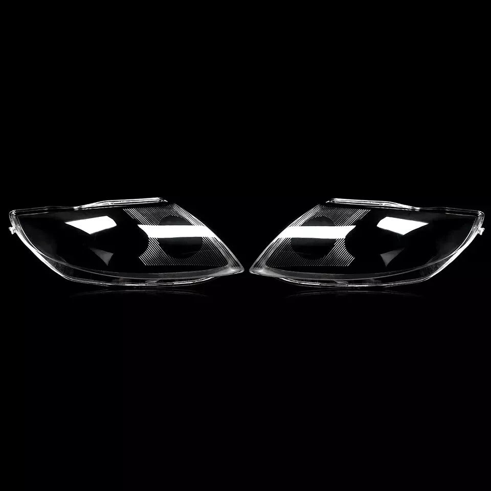 FOR BMW Z4 E85 2003-08 HEADLIGHT HEADLAMP LENS COVER CLEAR LAMPSHADE LEFT+RIGHT